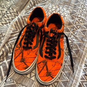 Camo Vans off the wall Realtree shoes